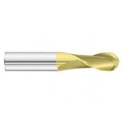 5/8 x 1-1/2 x 3-1/2 2 Flute Ball Nose  End Mill- Series 3215SD - Exact Industrial Supply