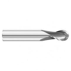 3/4 x 1 x 4 2 Flute Ball Nose  End Mill- Series 3215STB - Exact Industrial Supply