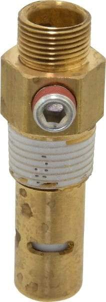 Conrader - 1/2" Brass Check Valve - In-Tank, Comp x MNPT - Exact Industrial Supply