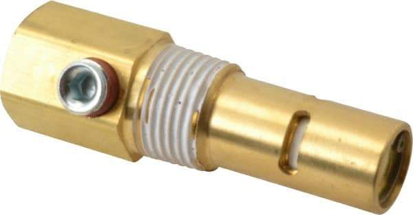 Conrader - 3/8 x 1/2" Brass Check Valve - In-Tank, FNPT x MNPT - Exact Industrial Supply