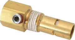 Conrader - 1/2 x 1/2" Brass Check Valve - In-Tank, FNPT x MNPT - Exact Industrial Supply