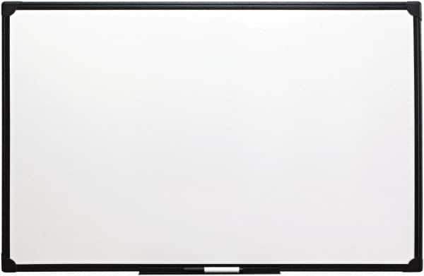 Universal One - 36" High x 48" Wide Dry Erase - Melamine, Includes Mounting Kit - Exact Industrial Supply