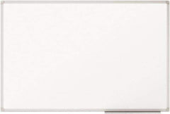 Mead - 24" High x 36" Wide Dry Erase - Melamine, Includes Mounting Kit - Exact Industrial Supply