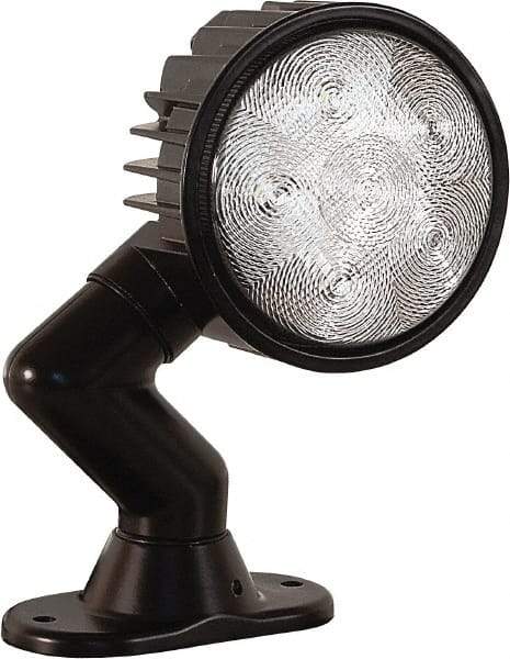 Buyers Products - 12 to 24 Volt, Clear Flood Beam Light - 1.5 Amps, 1,350 Lumens, 6 LED Lamp - Exact Industrial Supply