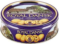 Royal Dansk - Cookies - Cookies, Danish Butter, 12oz Tin - Exact Industrial Supply