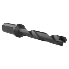 Allied Machine and Engineering - 33/64" to 11/16" Diam 3-1/2" Max Depth Helical Flute Spade Drill - Exact Industrial Supply