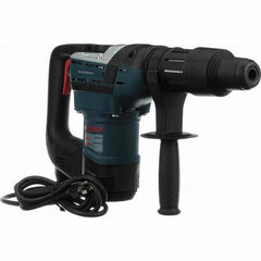 Bosch - 120 Volt 1-9/16" Keyless Chuck Electric Rotary Hammer - 0 to 3,600 BPM, 0 to 350 RPM - Exact Industrial Supply