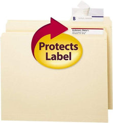SMEAD - 100 Piece Clear Label Protector - 1.68" High x 3-1/2" Wide - Exact Industrial Supply