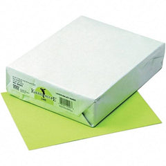 Pacon - 8-1/2" x 11" Lime Colored Copy Paper - Use with Laser Printers, Copiers, Inkjet Printers - Exact Industrial Supply