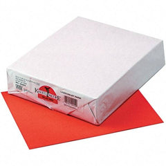 Pacon - 8-1/2" x 11" Rojo Red Colored Copy Paper - Use with Laser Printers, Copiers, Inkjet Printers - Exact Industrial Supply