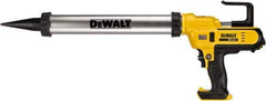 DeWALT - 29 oz Full Barrel Battery Caulk/Adhesive Applicator - Use with 29 oz Adhesive Cartridges - Exact Industrial Supply
