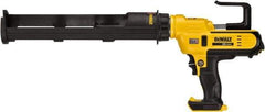 DeWALT - 29 oz Half Barrel Battery Caulk/Adhesive Applicator - Use with 29 oz Adhesive Cartridges - Exact Industrial Supply