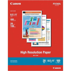 Canon - 8-1/2" x 11" White Photo Paper - Use with Canon Pixma Printers - Exact Industrial Supply
