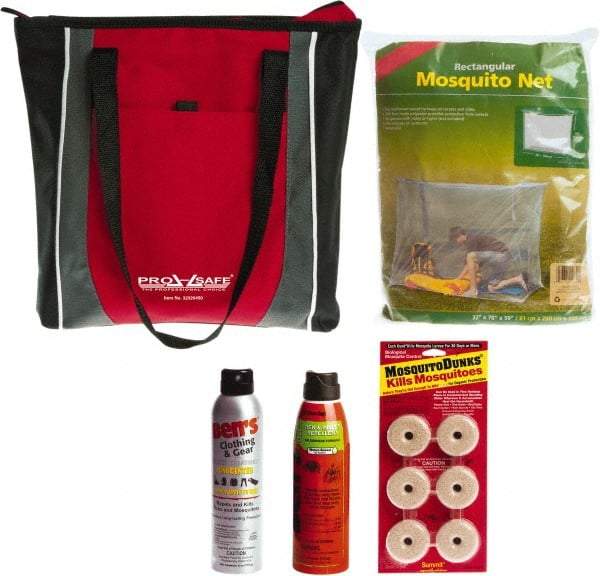 PRO-SAFE - Emergency Preparedness Kits Type: Zika Prevention Kit Contents: Insect Repellent; Permethrin Spray; Mosquito Bed Net; Standing Water Treatment Tablets - Exact Industrial Supply