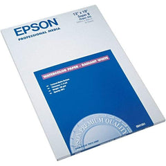 Epson - 13" x 19" White Photo Paper - Use with Inkjet Printers - Exact Industrial Supply