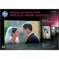 Hewlett-Packard - 11" x 17" White Photo Paper - Use with Inkjet Printers - Exact Industrial Supply
