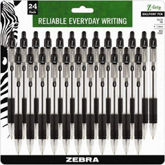 Zebra - Conical Ball Point Pen - Black - Exact Industrial Supply