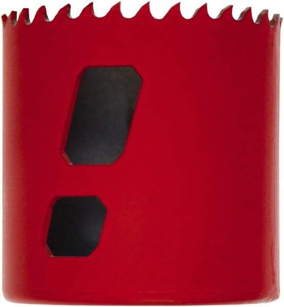 M.K. MORSE - 2-1/4" Diam, 1-15/16" Cutting Depth, Hole Saw - Bi-Metal Saw, Toothed Edge - Exact Industrial Supply