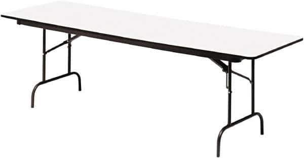 ICEBERG - 30" Long x 96" Wide x 29" High, Folding Table - Gray - Exact Industrial Supply
