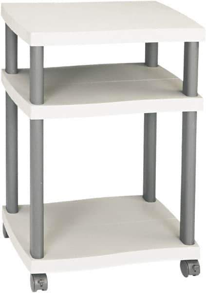 Safco - Charcoal Gray Case/Stand - Use with Office Supplies - Exact Industrial Supply
