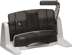 Swingline - Paper Punches Type: 40 Sheet Two-to-Seven-Hole Punch Color: Black/Gray - Exact Industrial Supply