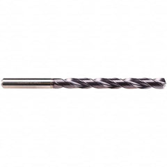 Emuge - #25 135° Spiral Flute Solid Carbide Taper Length Drill Bit - Exact Industrial Supply