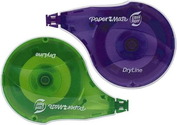 Paper Mate Liquid Paper - 1/6" x 472" Correction Tape Non-Refillable - Exact Industrial Supply