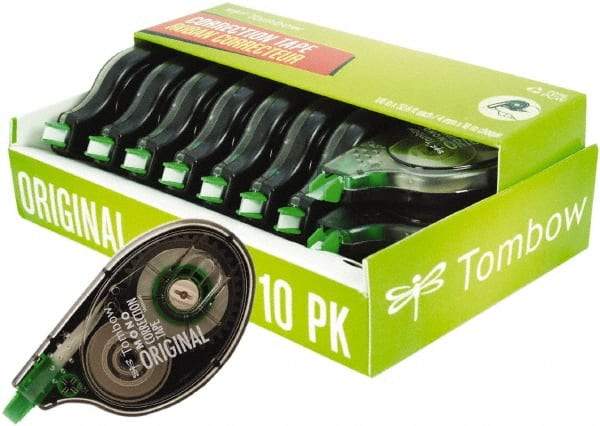Tombow - 1/6" x 394" Correction Tape Non-Refillable - Exact Industrial Supply