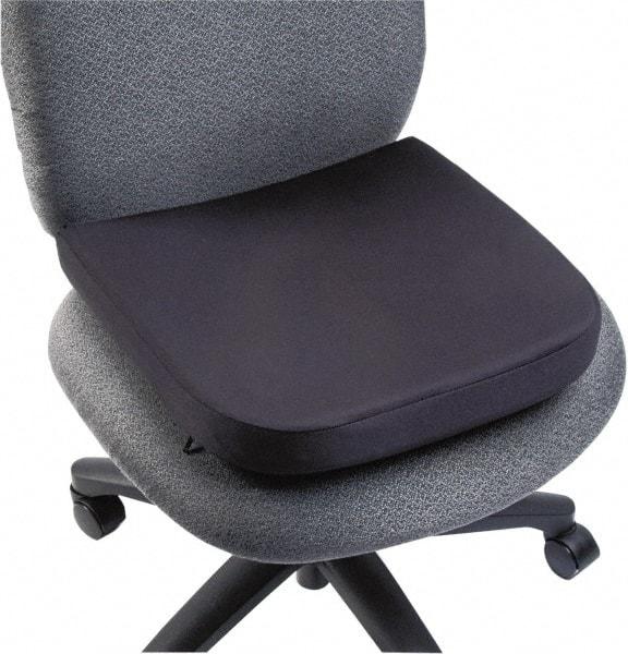 Kensington - Black Seat Cushion - For Chairs - Exact Industrial Supply