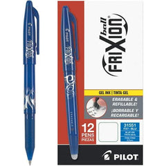 Pilot - Conical Gel Roller Ball Pen - Blue - Exact Industrial Supply