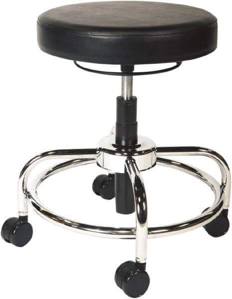 ALERA Plus - Swivel & Adjustable Stools Type: Adjustable Height Stool Base Type: Swivel - Exact Industrial Supply