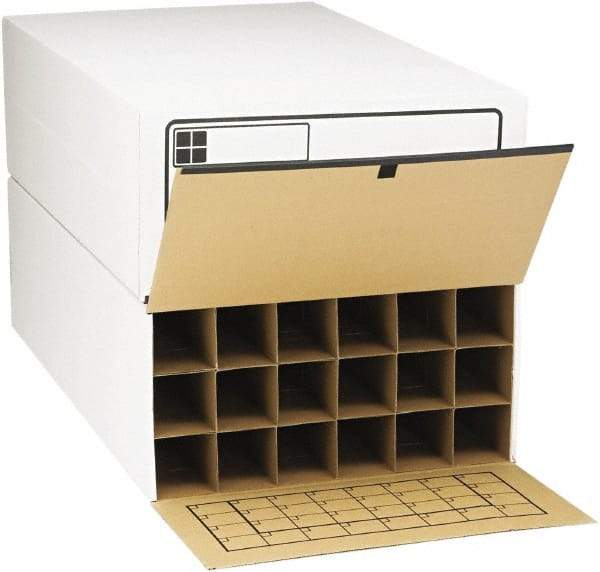 Safco - Roll File Storage Type: Roll Files Number of Compartments: 18.000 - Exact Industrial Supply