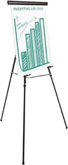 Universal One - Heavy-Duty Adjustable Easel - 69" High - Exact Industrial Supply