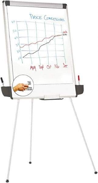 UNIVERSAL - Dry Erase Easel - 41" High - Exact Industrial Supply