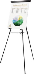 UNIVERSAL - Lightweight Tripod Easel - 34 to 64" High - Exact Industrial Supply