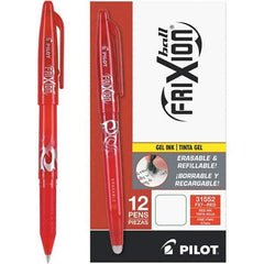 Pilot - Conical Gel Roller Ball Pen - Red - Exact Industrial Supply
