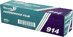 Reynolds - PVC Film Roll with Cutter Box, 18" x 2,000', Clear - Use with Food Protection - Exact Industrial Supply