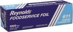 Reynolds - Standard Aluminum Foil Roll, 12" x 1,000', Silver - Use with Food Protection - Exact Industrial Supply