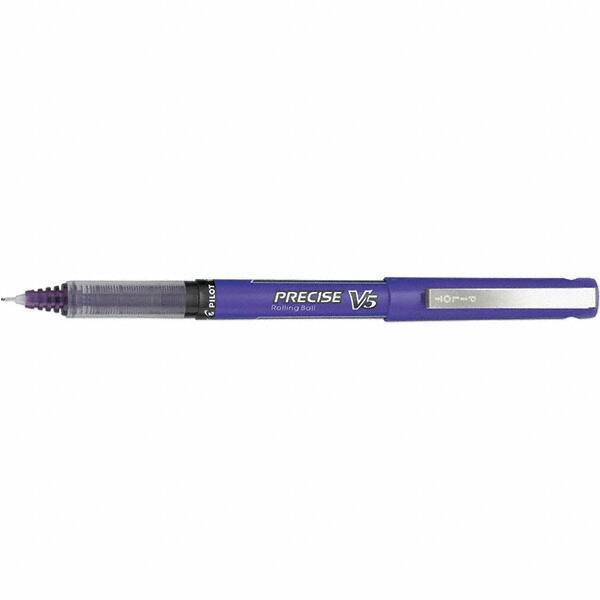 Pilot - Precision Point Roller Ball Pen - Purple - Exact Industrial Supply