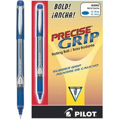 Pilot - Precision Point Roller Ball Pen - Blue - Exact Industrial Supply