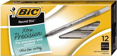 Bic - Conical Ball Point Pen - Black - Exact Industrial Supply