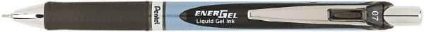 Pentel - Needle Roller Ball Pen - Black - Exact Industrial Supply