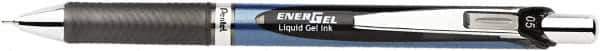 Pentel - Needle Roller Ball Pen - Black - Exact Industrial Supply
