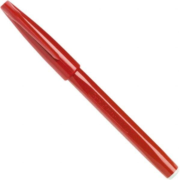 Pentel - Bullet Marker Pen - Red - Exact Industrial Supply