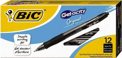 Bic - Conical Roller Ball Pen - Black - Exact Industrial Supply