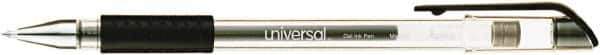 UNIVERSAL - Conical Roller Ball Pen - Black - Exact Industrial Supply