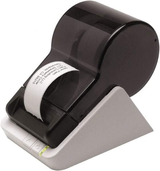 Seiko - Desktop Label Printer - 203 DPI Resolution, 4-1/2" Wide x 5-7/8" Long - Exact Industrial Supply