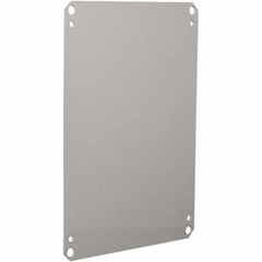 Wiegmann - Electrical Enclosure Panels Panel Type: Back Panel Material: Steel - Exact Industrial Supply