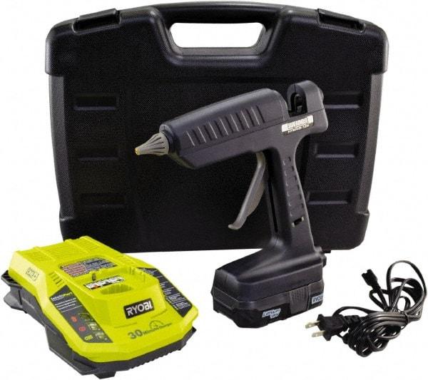 Surebonder - Full Barrel Frame Electric/Battery Hot Melt Hot Glue Gun - Use with 1/2 & 7/16" Glue Sticks - Exact Industrial Supply