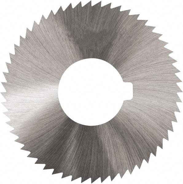 Made in USA - Slitting & Slotting Saws   Material: High Speed Steel    Blade Diameter (Inch): 3-1/2 - Exact Industrial Supply